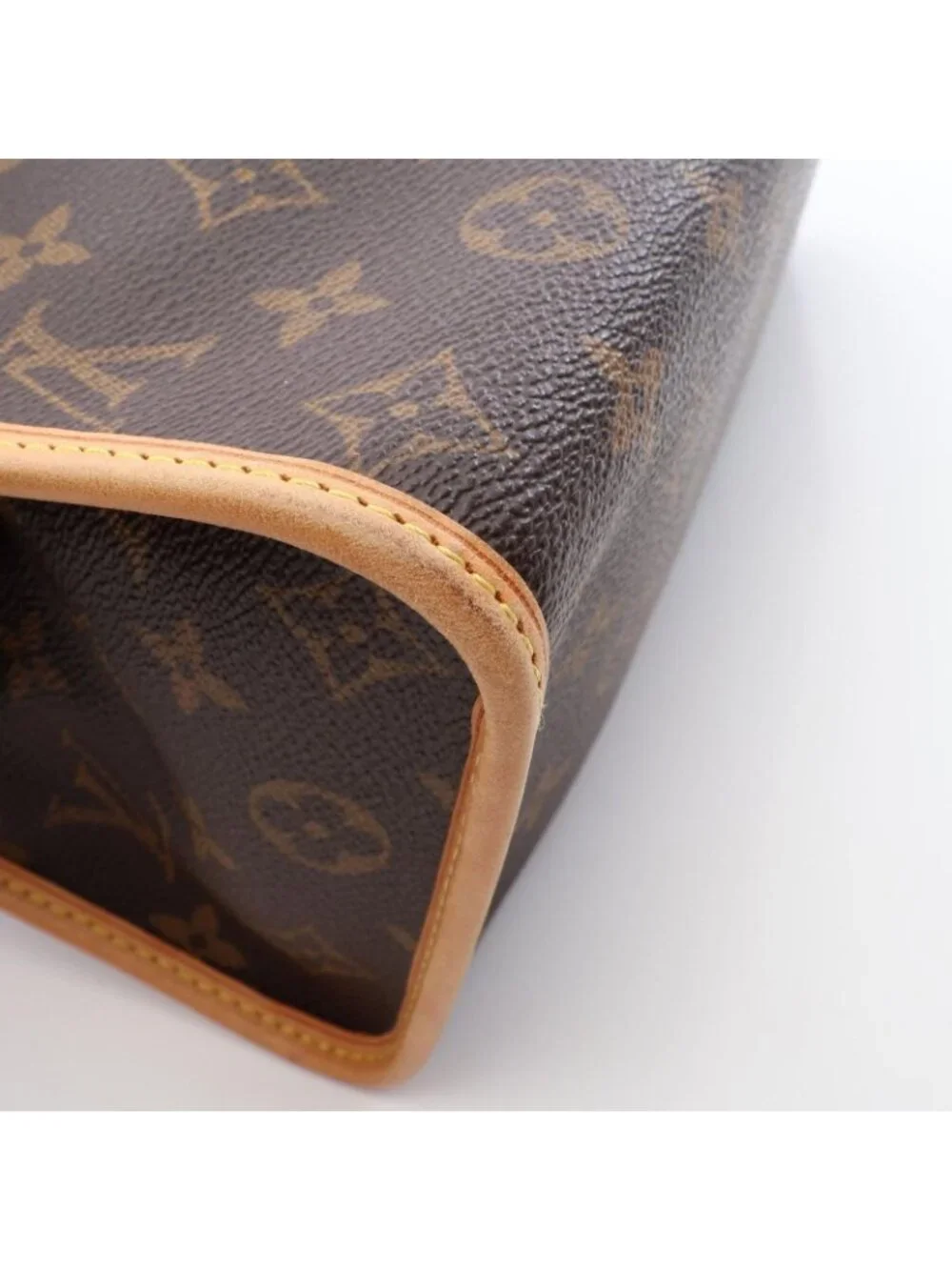 Louis Vuitton Tote Popincourt Canvas Leather